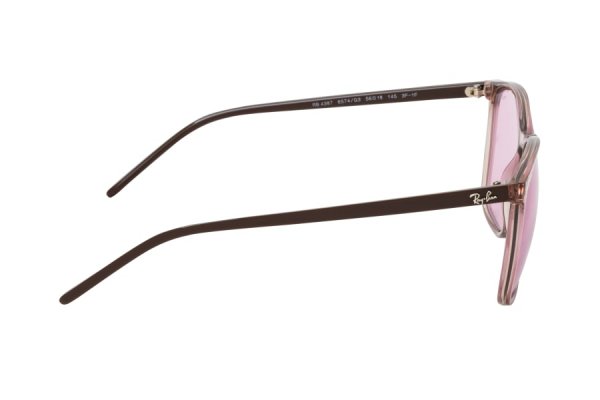   Ray-Ban Youngster Evolve RB4387-6574-Q3 Transparent Violet / Violet | Light Pink