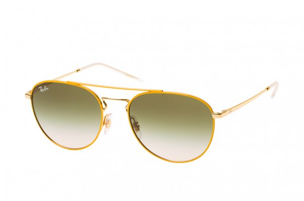   Ray-Ban Youngster RB3589-9058-2C Yellow / Arista | Gradient Light Green