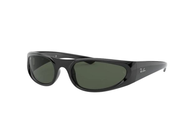   Ray-Ban Youngster RB4332-601-71 Black | Natural Green