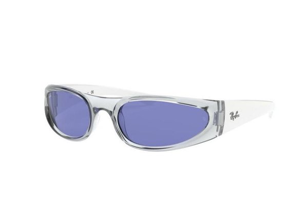   Ray-Ban Youngster RB4332-6485-80 Transparent White | Blue