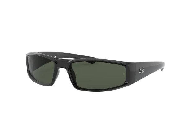   Ray-Ban Youngster RB4335-601-71 Black | Natural Green