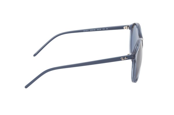   Ray-Ban Youngster RB4371-6399-80 Transparent Light Blue | Dark Blue