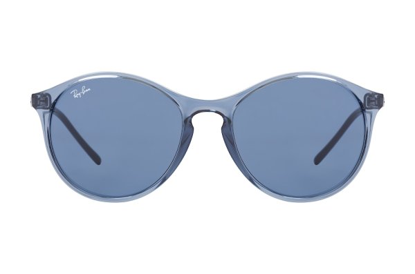   Ray-Ban Youngster RB4371-6399-80 Transparent Light Blue | Dark Blue