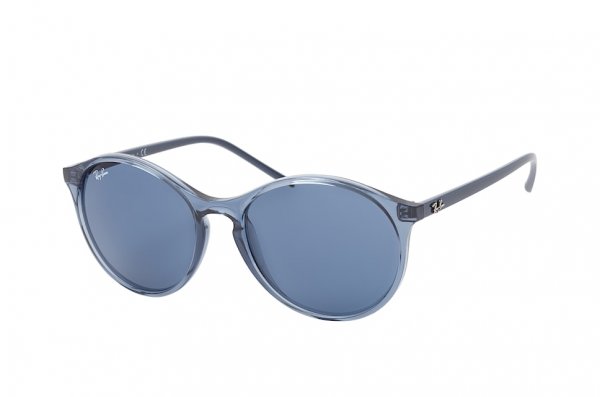   Ray-Ban Youngster RB4371-6399-80 Transparent Light Blue | Dark Blue