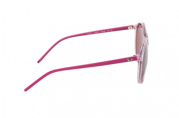   Ray-Ban Youngster RB4371-6400-75 Transparent Light Pink / Violet | Dark Violet