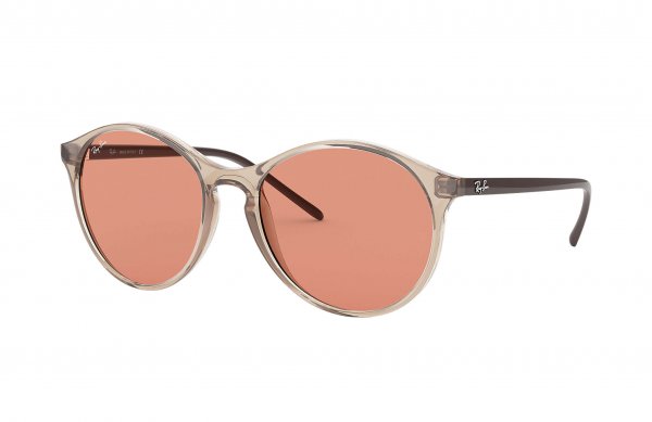   Ray-Ban Youngster RB4371-6403-74 Transparent Light Brown / Brown | Orange
