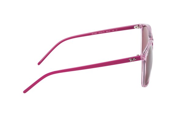   Ray-Ban Youngster RB4387-6400-75 Transparent Vinous | Dark Vinous
