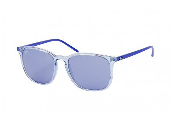   Ray-Ban Youngster RB4387-6401-76 Transparent Light Blue | Violet