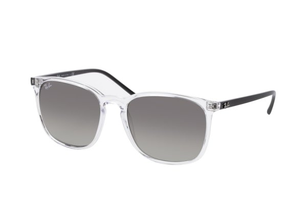   Ray-Ban Youngster RB4387-6477-11 Transparent / Black | Light Grey Gradient