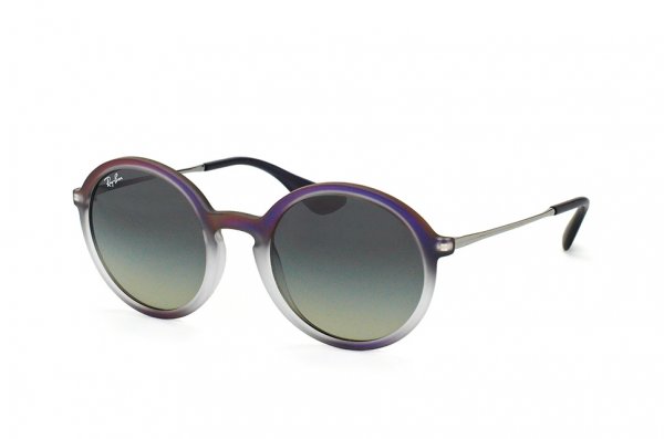   Ray-Ban Youngster Round RB4222-6223-11 Violet Gradient | Faded Grey