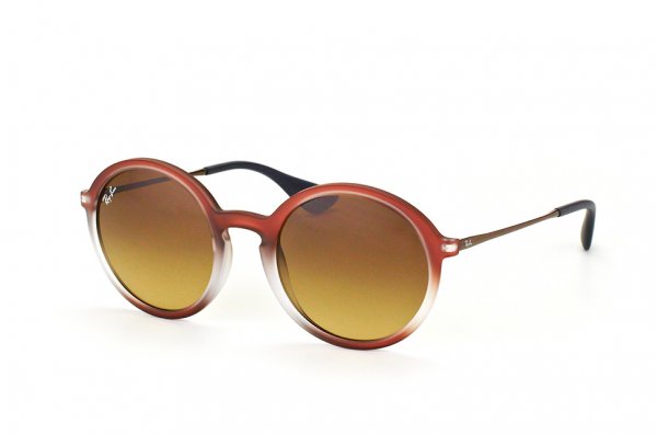   Ray-Ban Youngster Round RB4222-6224-13 Brown Gradient | Faded Brown