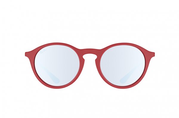   Ray-Ban Youngster Round RB4243-6264-B5 Red | Light Blue