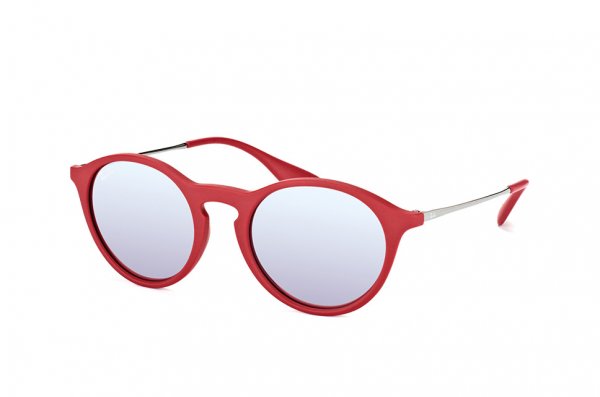   Ray-Ban Youngster Round RB4243-6264-B5 Red | Light Blue