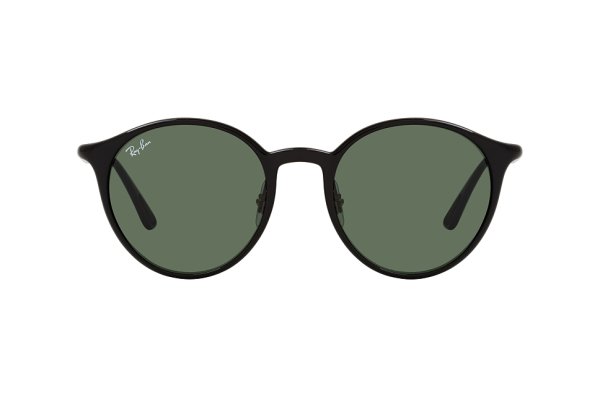   Ray-Ban Youngster Round RB4336-601-31 Black | Natural Green
