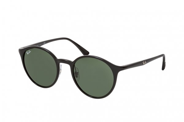   Ray-Ban Youngster Round RB4336-601-31 Black | Natural Green