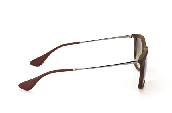   Ray-Ban Youngster Wayfarer RB4221-865-13 Matt Green Transparent | Faded Brown