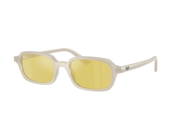   Ray-Ban Zuri Bio-Based RB4455-6808-6D Light Beige | Yellow Mirror