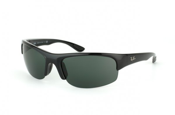   Ray-Ban Active Lifestyle Flip Out RB4173-601-71 Black | APX Grey/Green