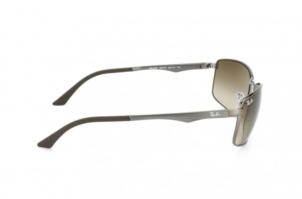   Ray-Ban Active Lifestyle RB3498-004-13 Gunmetal | Faded Brown