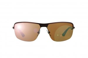 Очки Ray-Ban Active Lifestyle RB3510-012-83 Matte Brown | Poly. Brown Polarized P3