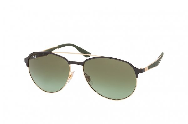   Ray-Ban Active Lifestyle RB3606-9076-E8 Black / Arista| Gradient Green