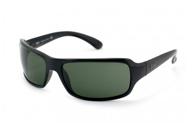   Ray-Ban Active Lifestyle RB4075-601 Black | Natural Green ( G-15XLT)