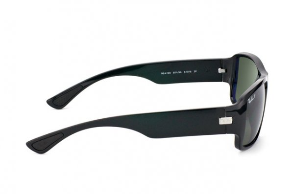   Ray-Ban Active Lifestyle RB4199-601-9A Black | APX Grey/Green Polarized