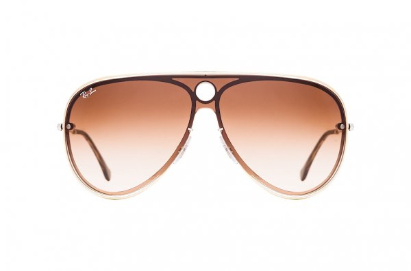   Ray-Ban Blaze Shooter RB3605N-9096-13 Black / Silver | Faded Brown