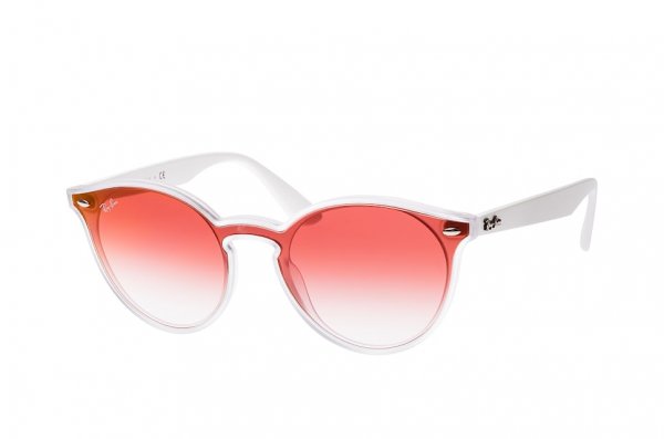   Ray-Ban Blaze Youngster RB4380N-6357-V0 Red/ White | Red Gradient Mirror