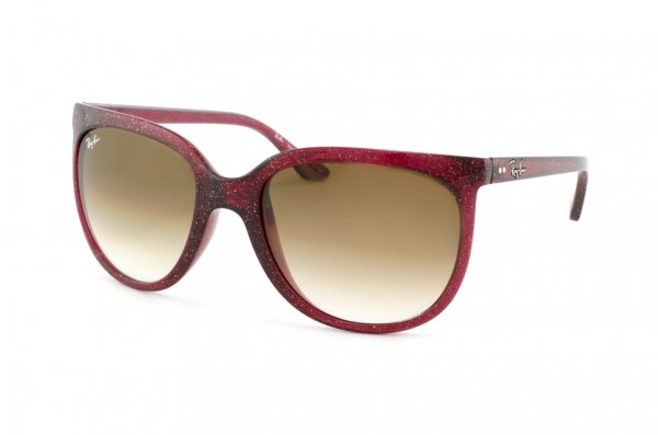   Ray-Ban Cats 1000 RB4126-807-51 Glitter Dark Pink | Faded Brown