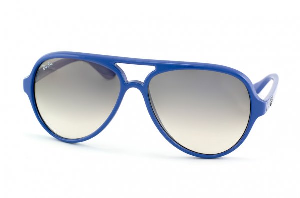   Ray-Ban Cats 5000 RB4125-756-32 Blue | Gradient Grey