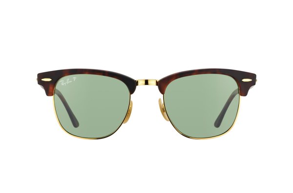   Ray-Ban Clubmaster Special Series RB3016-1145-O5 Havana | Green Polarized