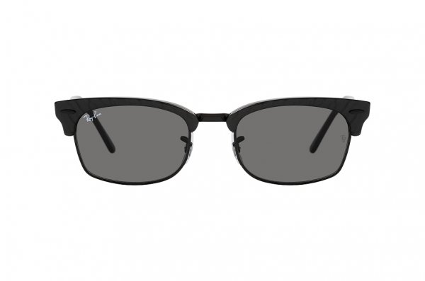   Ray-Ban Clubmaster Square Legend Gold RB3916-1305-B1 Marble Black | Dark Grey