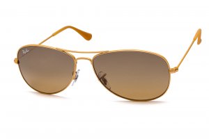 Очки Ray-Ban Cockpit RB3362-091-3K Yellow | Brown Mirror Silver Faded Gradient