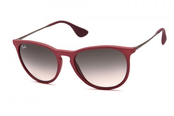   Ray-Ban Erika RB4171-6001-11 Red Rubber | Gradient Grey