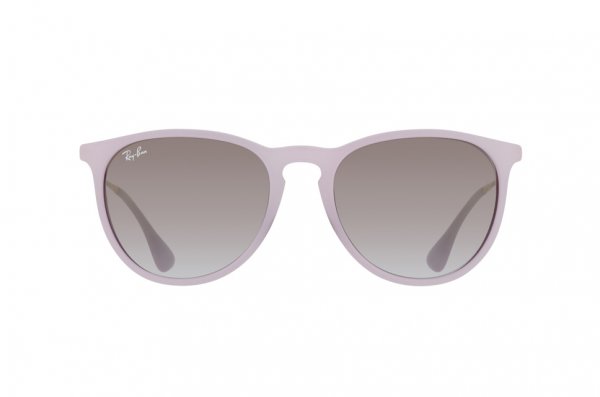   Ray-Ban Erika RB4171-870-68 Lilac Rubber/Brown Faded Violet