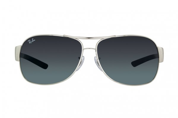   Ray-Ban Highstreet RB3404-003-8G Silver | APX Gradient Grey