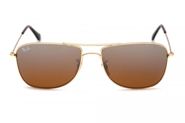   Ray-Ban Highstreet RB3477-001-3K Arista | Brown Mirror Silver Faded Gradient