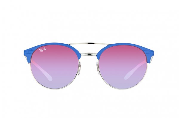   Ray-Ban Highstreet RB3545-9005-A9 Blue/Silver | Pink Violet