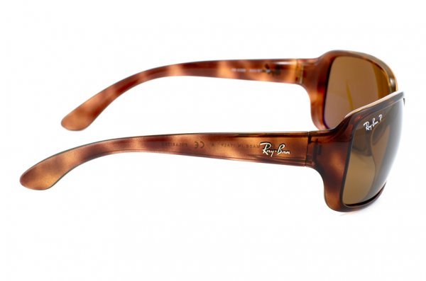   Ray-Ban Highstreet RB4068-642-57 Tortoise | Natural Brown Polarized