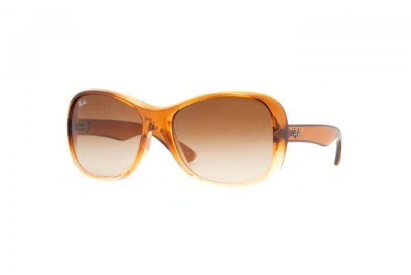   Ray-Ban Highstreet RB4139-784-13 Gradient Brown On Yellow/Poly. Faded Brown