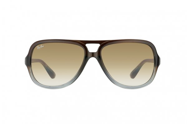   Ray-Ban Highstreet RB4162-824-51 Brown Faded Grey Transparent | Faded Brown