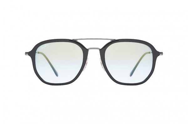  Ray-Ban Highstreet RB4273-6333-Y0 Black / Silver | Gradient Light Gold