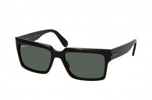 Очки Ray-Ban Inverness RB2191-901-58 Black | Natural Green Polarized