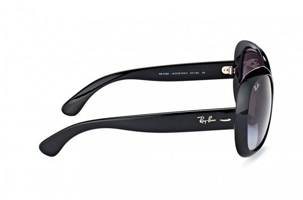   Ray-Ban Jackie Ohh II RB4098-601-8G Black | Poly. Gradient Grey
