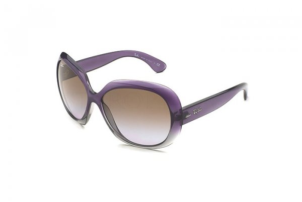   Ray-Ban Jackie Ohh II RB4098-864-68 Violet Faded Transparent Grey gradient | Poly. Brown Faded Violet