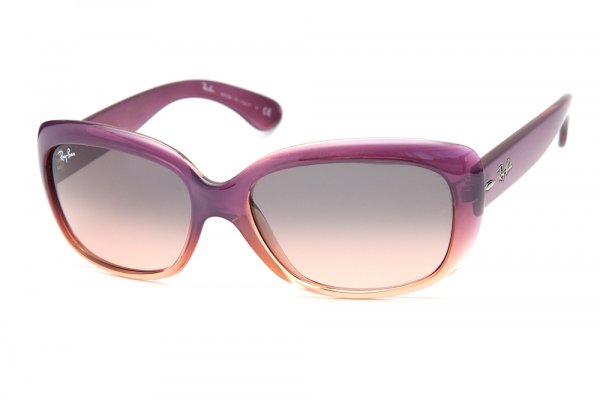   Ray-Ban Jackie Ohh RB4101-861-N1 Violet Faded Salmon/Grey Faded Pink