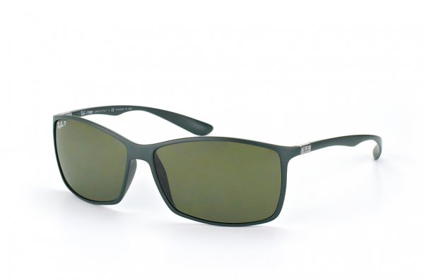   Ray-Ban Liteforce RB4179-6125-9A Matte Olivee | Poly. Grey/Green Polarized