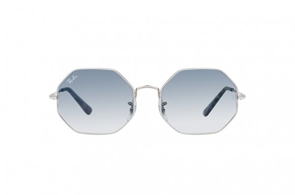   Ray-Ban Octagon RB1972-9149-3F Silver | Light Blue Gradient
