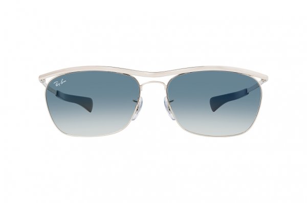   Ray-Ban Olympian II Deluxe RB3619-003-3F Silver | Light Blue Gradient